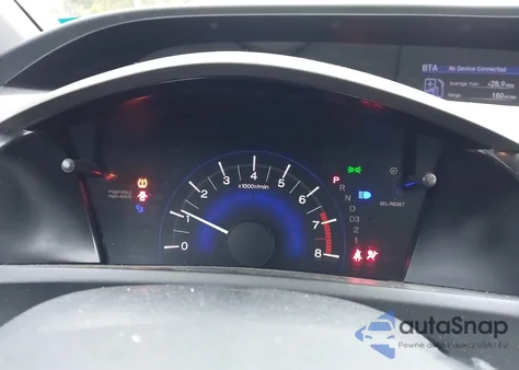 2012 Honda Civic Ex-L z USA, uszkodzony, nr VIN 2HGFG3B16CH533209